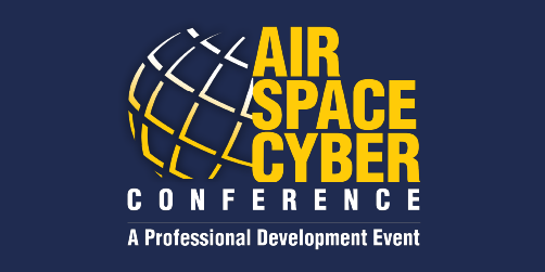 Logo for Air Space Cyber Conference A Professional Development Event